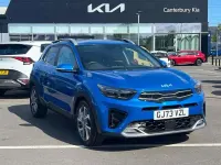 Used Kia Stonic GT-Line 99 HP (72 kW) 2023 Blue SUV