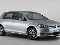 Used VW Golf VII SE 125 HP (91 kW) 2017 Silver Hatchback