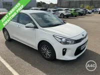 Used Kia Rio 98 HP (72 kW) 2019 White Hatchback