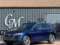 Used Audi Q5 S-Line 190 HP (139 kW) 2017 Blue SUV