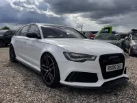 Used Audi RS6 Comfort 552 HP (405 kW) 2014 White Estate