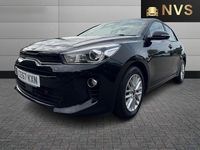 Begagnad Kia Rio 99 HK (72 kW) 2017 Svart Halvkombi