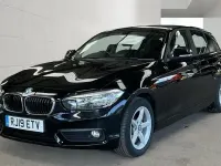 Used BMW 118 Sport Line 136 HP (100 kW) 2019 Black Hatchback