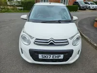 Used Citroën C1 Feel 68 HP (50 kW) 2017 White Hatchback
