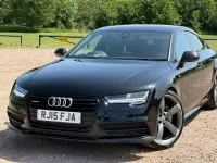 Used Audi A7 Sportback Black Edition 272 HP (200 kW) 2015 Black Hatchback