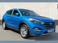 Used Hyundai Tucson SE 113 HP (83 kW) 2017 Blue SUV