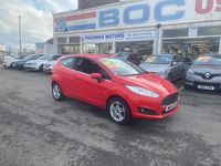 Used Ford Fiesta Zetec 82 HP (60 kW) 2014 Red Hatchback