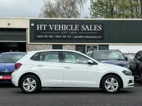 Used VW Polo SE 65 HP (47 kW) 2019 White Hatchback