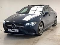 Used Mercedes CLA180 AMG Line Premium Plus 136 HP (100 kW) 2021 Blue Sedan