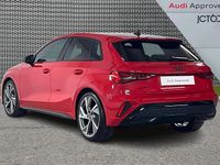 Used Audi A3 Black Edition 147 HP (108 kW) 2025 Red Hatchback