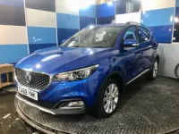 Used MG ZS Excite 106 HP (77 kW) 2018 Blue SUV