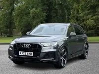 Usado Audi Q7 Black Edition 340 HP (250 kW) 2022 Cinzento SUV