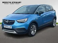 Used Vauxhall Crossland X 83 HP (61 kW) 2020 Blue SUV