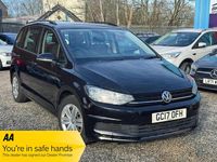 Used VW Touran S 115 HP (84 kW) 2017 Black MPV