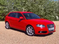 Używany Audi A3 S-Line 101 KM (74 kW) 2010 Czerwony Hatchback