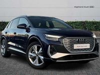 Used Audi Q4 e-tron S-Line 150 kW (204 HP) 2022 Blue SUV
