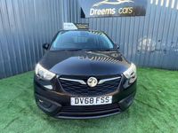 Used Vauxhall Crossland X 83 HP (61 kW) 2018 Black SUV