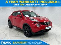 Used Nissan Juke Visia 112 HP (82 kW) 2018 Red SUV