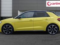 Used Audi A1 Sportback S-Line 150 HP (110 kW) 2019 Yellow Hatchback