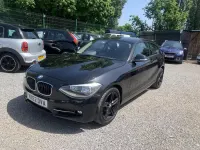 Used BMW 116 Sport Line 116 HP (85 kW) 2012 Black Hatchback