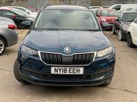 Używany Skoda Karoq SE 150 KM (110 kW) 2018 Niebieski SUV