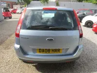 Used Ford Fusion Zetec 101 HP (74 kW) 2008 Blue Hatchback