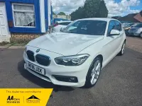 Used BMW 118 136 HP (100 kW) 2016 White Hatchback