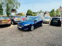 Used Ford Focus Titanium X 2017 Blue Hatchback