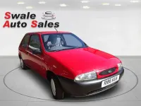 Used Ford Fiesta 1997 Red Hatchback