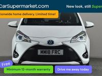 Used Toyota Yaris Hybrid Design 101 HP (74 kW) 2018 White Hatchback