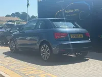 Used Audi A1 Sport 116 HP (85 kW) 2018 Blue Hatchback