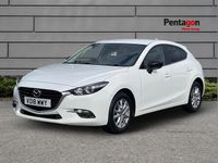 Used Mazda 3 117 HP (86 kW) 2018 White Hatchback