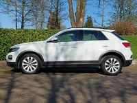Used VW T-Roc SE 110 HP (80 kW) 2021 White SUV