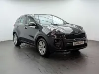 Usado Kia Sportage 177 HP (130 kW) 2018 Preto SUV