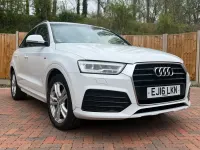 Używany Audi Q3 S-Line 150 KM (110 kW) 2016 Biały SUV