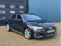 Used Audi A3 S-Line 110 HP (80 kW) 2023 Black Sedan