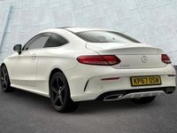 Used Mercedes C200 AMG line 180 HP (132 kW) 2017 White Coupe