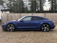 Used Porsche Taycan Performance Package 11 kW (15 HP) 2022 Blue Sedan