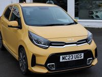 Used Kia Picanto GT-Line 67 HP (49 kW) 2023 Yellow Hatchback