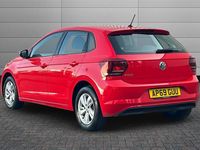 Used VW Polo SE 80 HP (58 kW) 2020 Red Hatchback