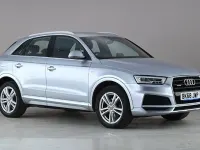 Begagnad Audi Q3 S-Line 179 HK (131 kW) 2018 Silver SUV
