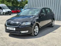 Used Skoda Rapid SE 90 HP (66 kW) 2017 Black Hatchback