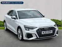 Used Audi S3 Sportback Comfort 310 HP (228 kW) 2023 White Hatchback