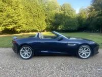 Used Jaguar F-Type Supercharged 380 HP (279 kW) 2016 Blue Cabriolet