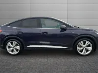 Used Audi Q4 Sportback e-tron Comfort 147 kW (201 HP) 2022 Aurora violet SUV