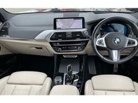 Used BMW X3 M Sport 190 HP (139 kW) 2021 Black sapphire metallic paint SUV