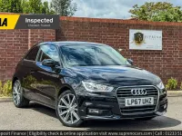 Used Audi A1 Sport 95 HP (69 kW) 2018 Black Hatchback