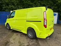 Used Ford Transit Custom Limited 185 HP (136 kW) 2021 Green Van
