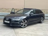 Used Audi A6 Black Edition 2015 Blue Estate