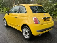 Occasion Fiat 500 Lounge 69 ch (50 kW) 2011 Jaune Citadine